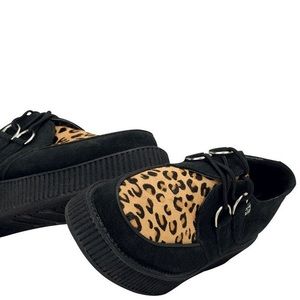 T.U.K Leopard Creepers Sz 7